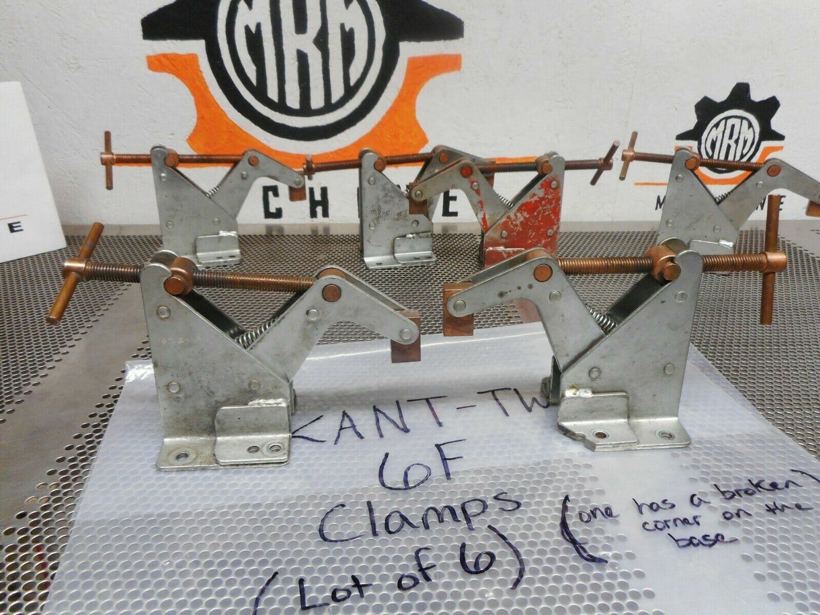 KANT-TWIST 6F Clamps Used With Warranty (Lot of 6) 5