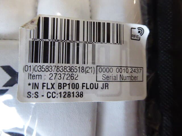 FJX BP100 Cricket Leg Guards Adult Men's Small White Padded Protectors 52 cm NWT 3