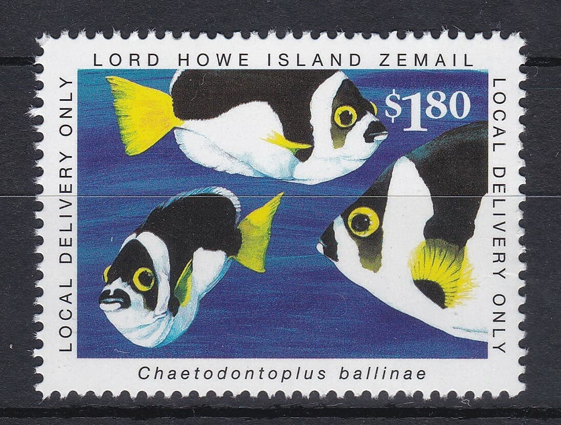 LH5) Lord Howe Island Marine Series – 1/10/99 Fish, C toplus ballinae
