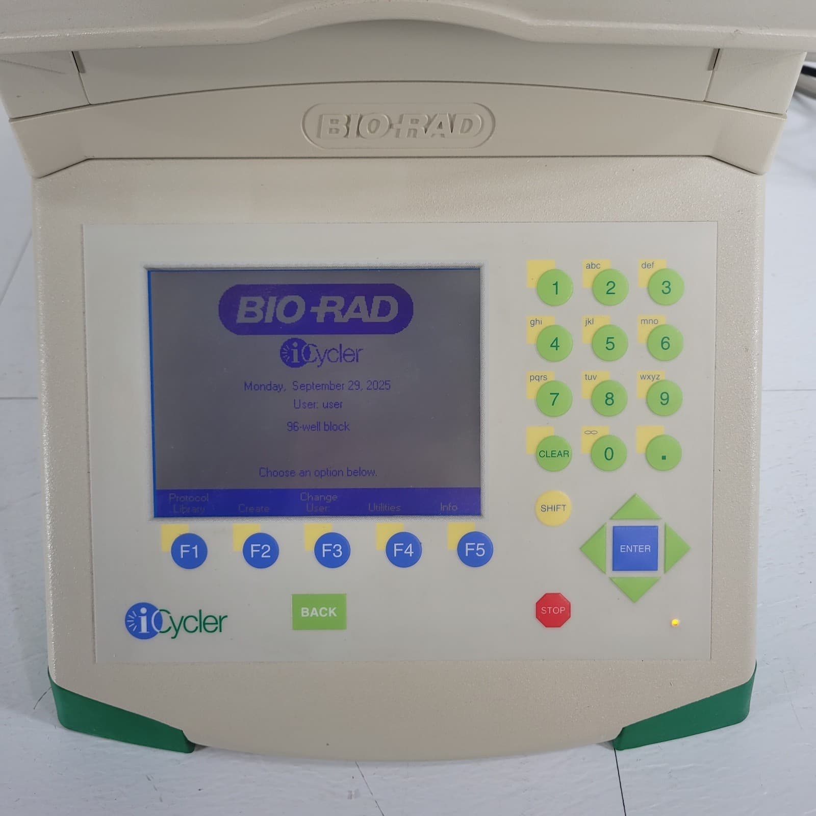 BIORAD iCycler Thermal Cycler w/ iQ5 Optical Module PCR Detection System  3