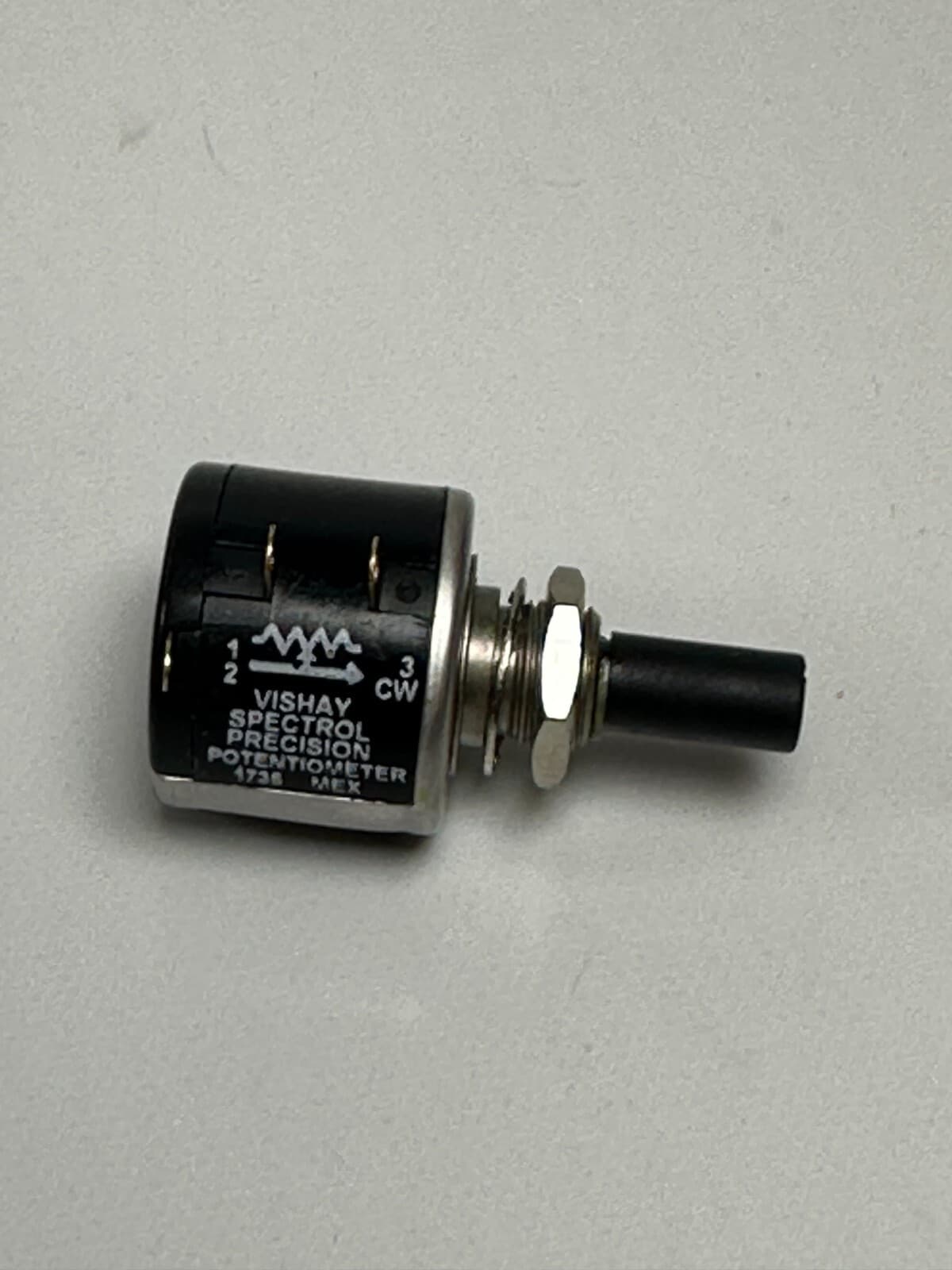 Spectrol Vishay 536-1-1-103 Potentiometer 10/Kilohms/LIN 25% 10 Turns Shaft 0.2 5