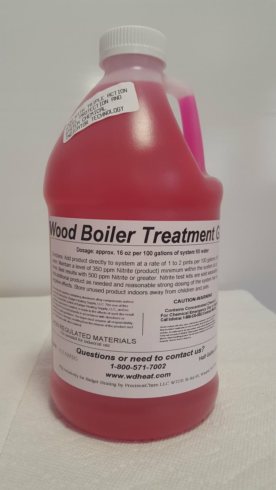 Wood Boiler Treatment 2Qt., G2 W/Chemical Detection Technology 2