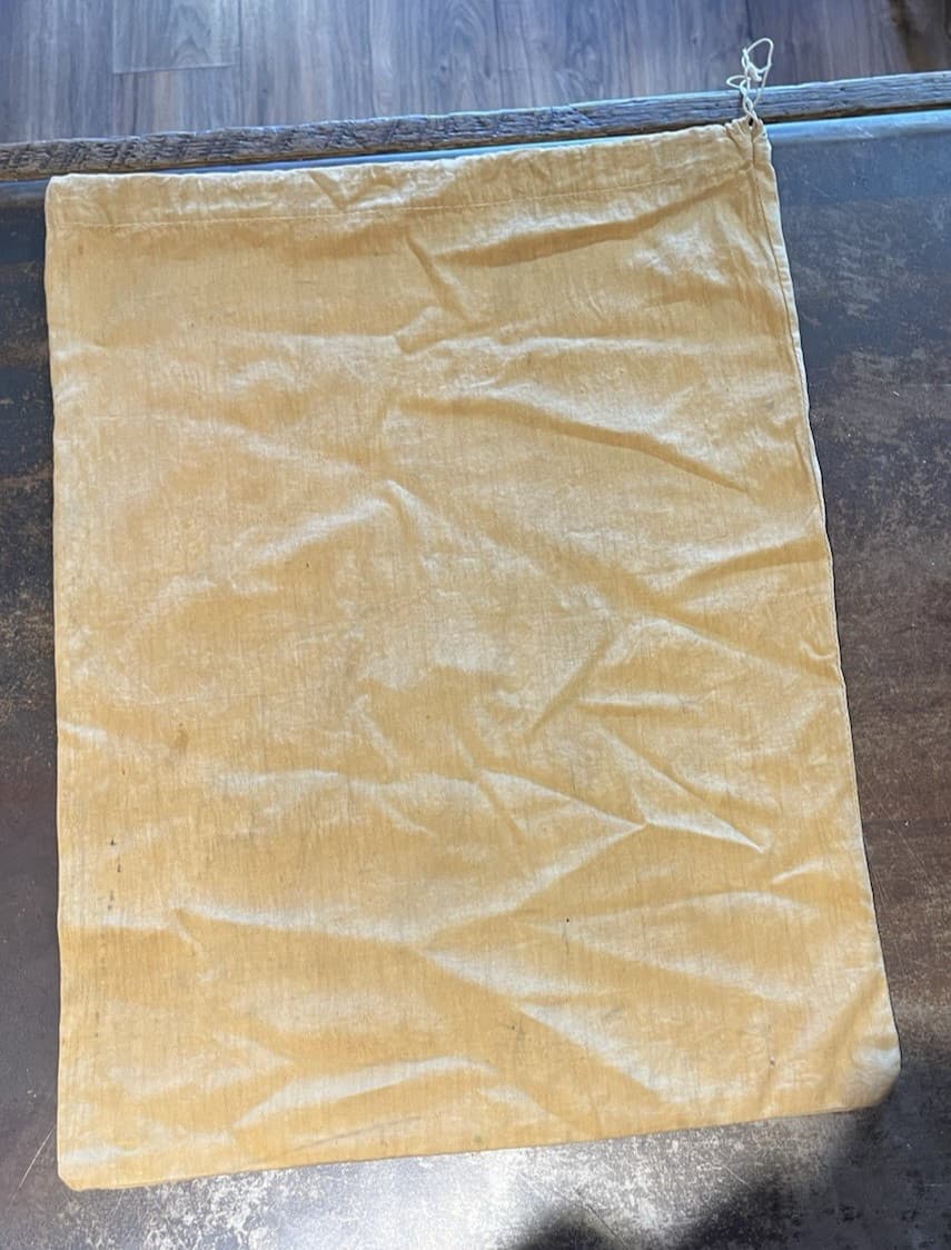 Vintage Reno Steam Laundry Canvas Laundry Bag 22" x 16.5" 2