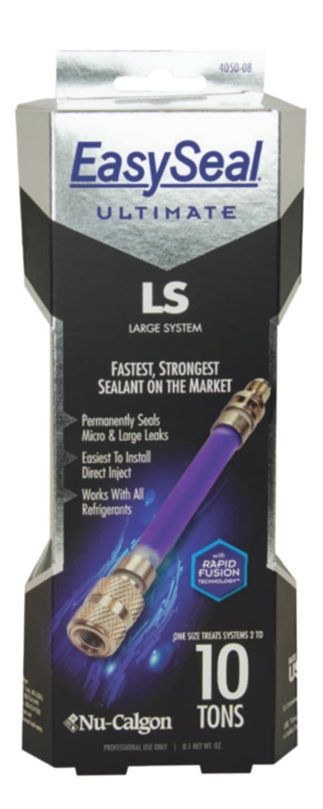 Nu-Calgon 4050-08 EasySeal LS Large System, Treats 2 to 10 Tons, HVAC Sealant