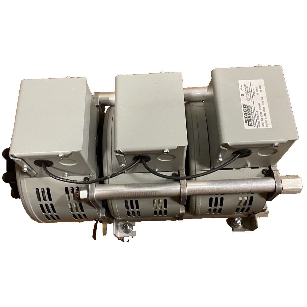 STACO VARIAC VARIABLE TRANSFORMER 2510CT-3.  240V, 3ph, 25A *NEW OPEN BOX* 2