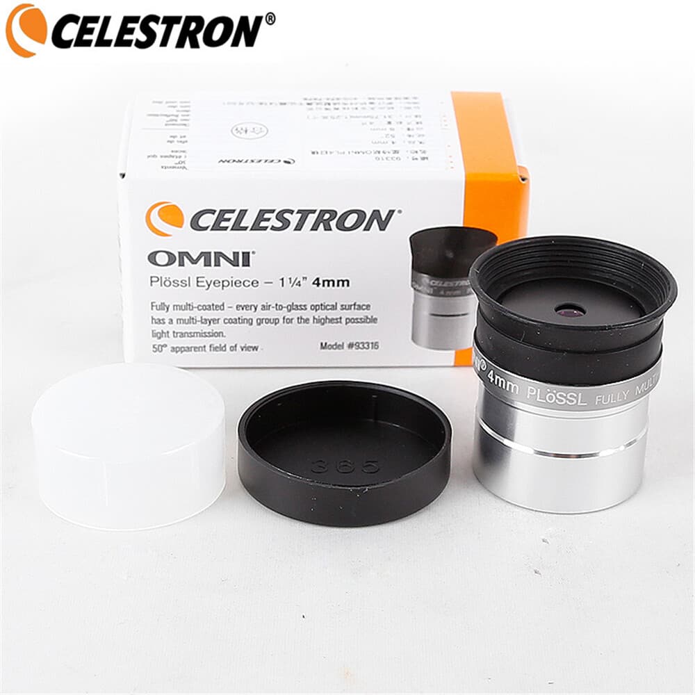Celestron 4/6/9/12/15/32/40mm Omni Plossl Eyepiece 1.25" for Astronomy Telescope