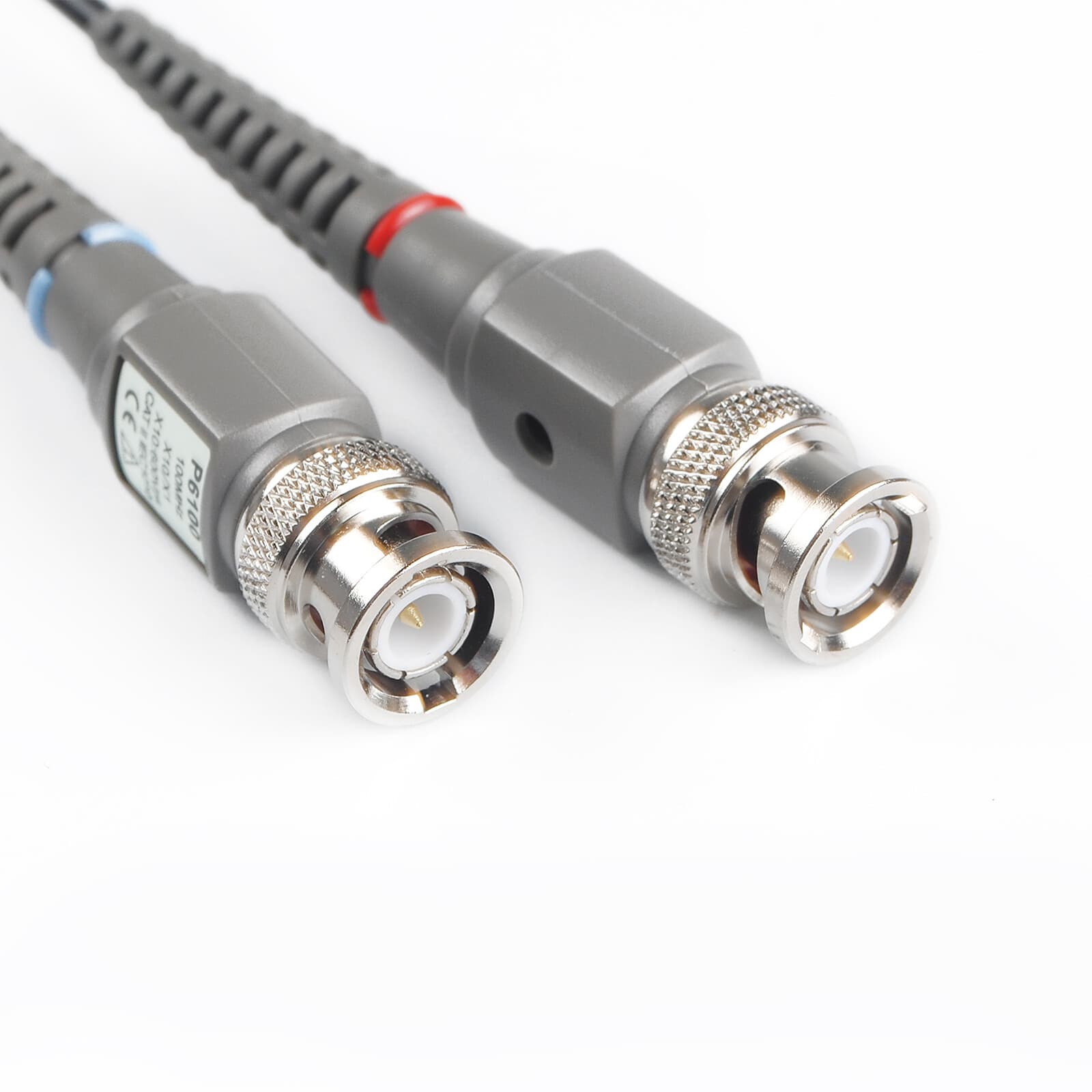 2-Pack P6100 Oscilloscope Clip Probes 100MHz Kit 1X 10X For HP Tektronix 4