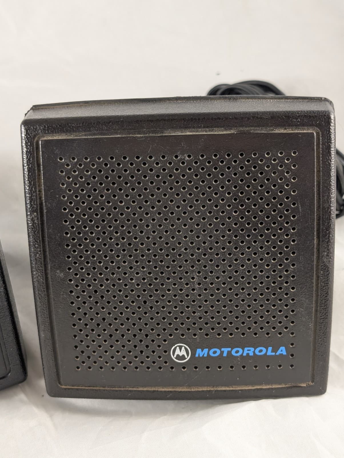 Lot of 3 Motorola Radio External Amplifier Speakers HSN4109A HSN4018B & HSN6001B 4