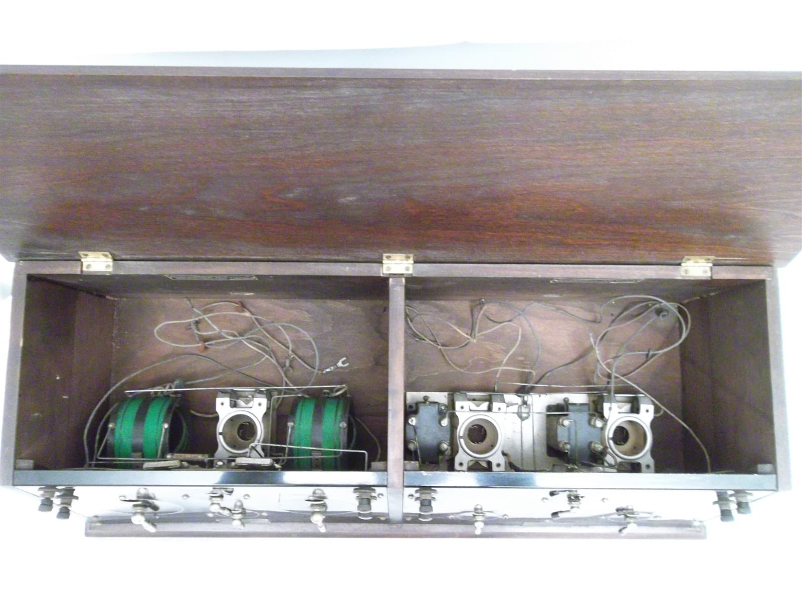 MICHIGAN RADIO by KLITZEN DETECTOR / TUNER & AMPLIFIER AMP 1920's TUBE RADIO 6