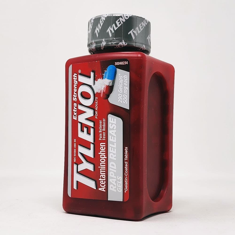 Tylenol Extra Strength Rapid Release Gels 500 mg - 290 gels Exp: 03/27 2