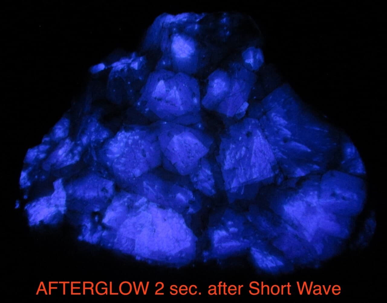 Terlingua Calcite Large  Fluorescent Mineral Terlingua, Texas 4