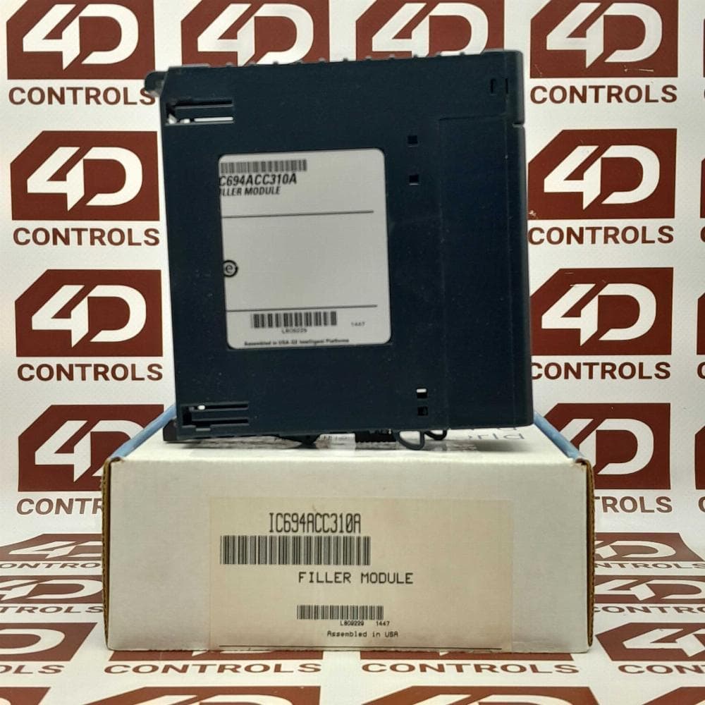 IC694ACC310 | GE Fanuc | Blank Filler Module, RX3I, Opened (NSO), Ser A 2