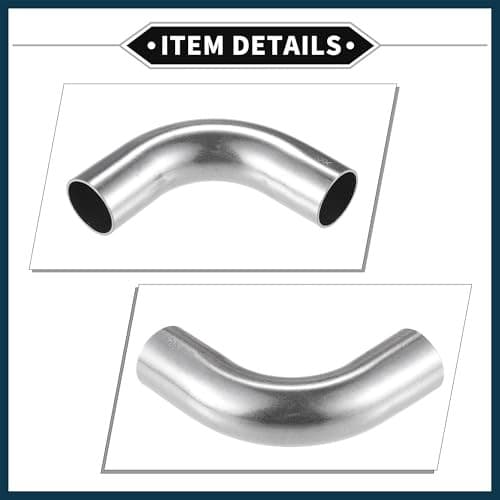 90 Degree Mandrel Bend Elbow Tube 1.25" Inch OD 4" Inch Leg Length Stainless  6