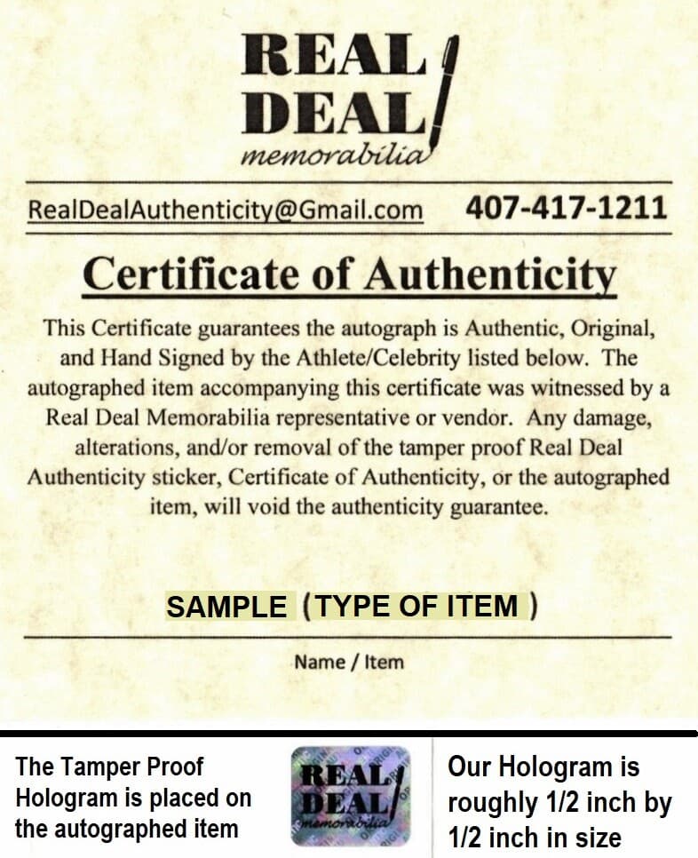 SMUDGED Jay Berwanger Hand Signed Auto 1991 HEISMAN Card Chicago CHOF Died 2002 3