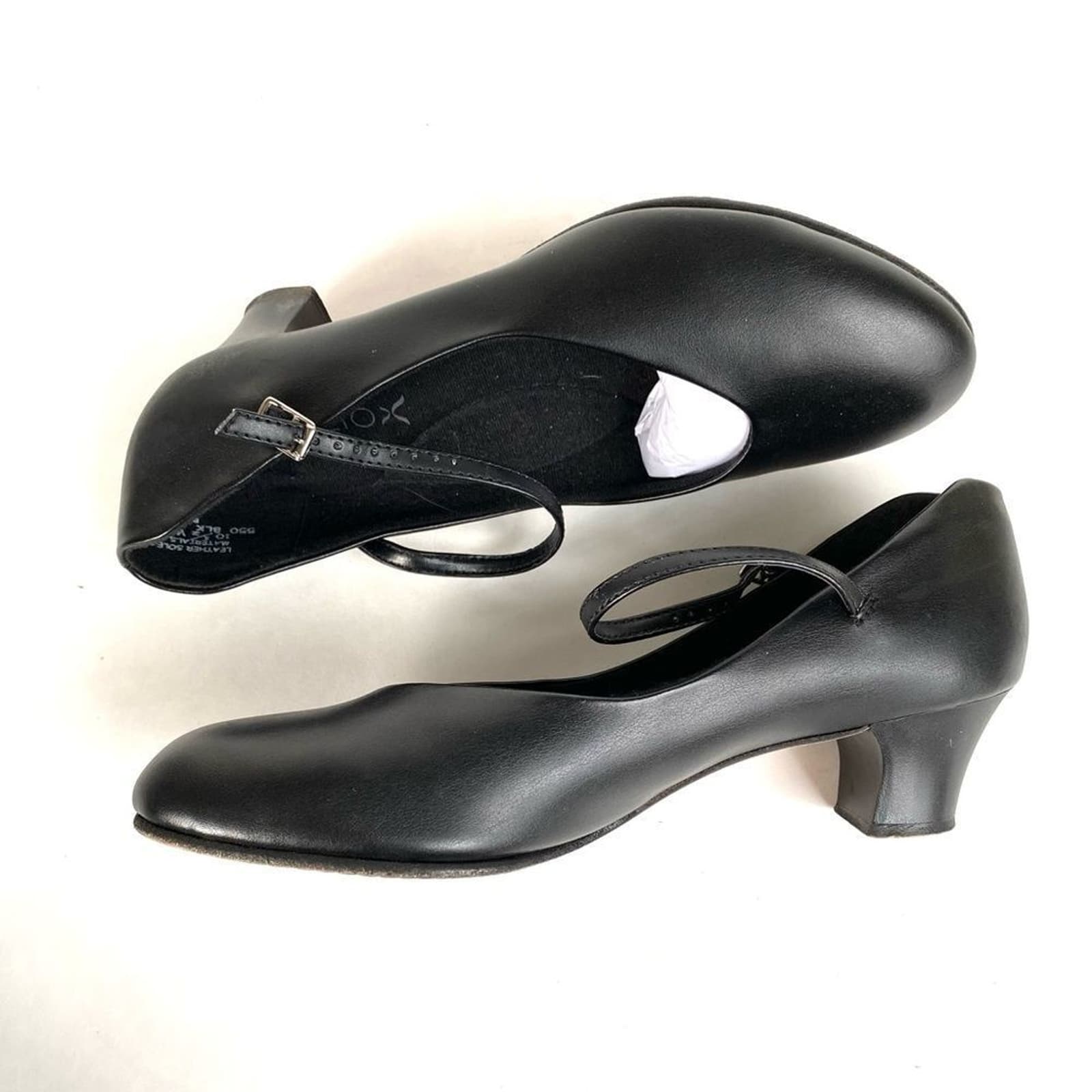 Capezio Footlight Character Mary Jane Dance Shoes 10.5 W 3