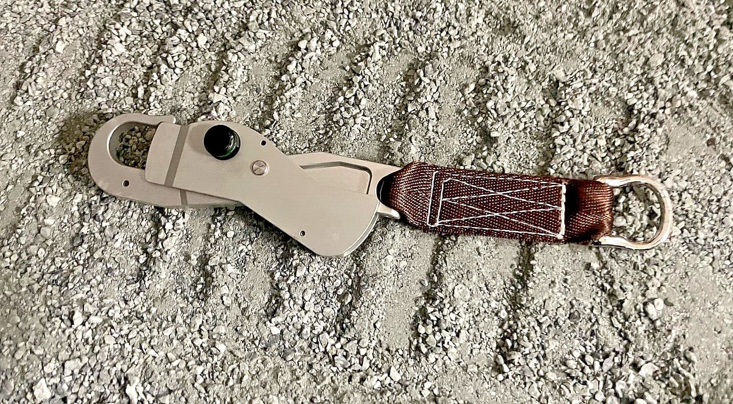 NASA Apollo accurate replica tether hook - Updated - Machined Aluminum 3