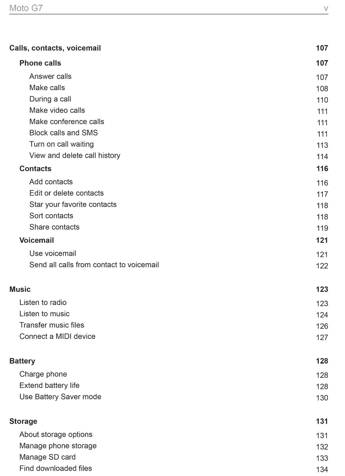 Motorola Moto G7 Phone OWNER'S USER MANUAL 6