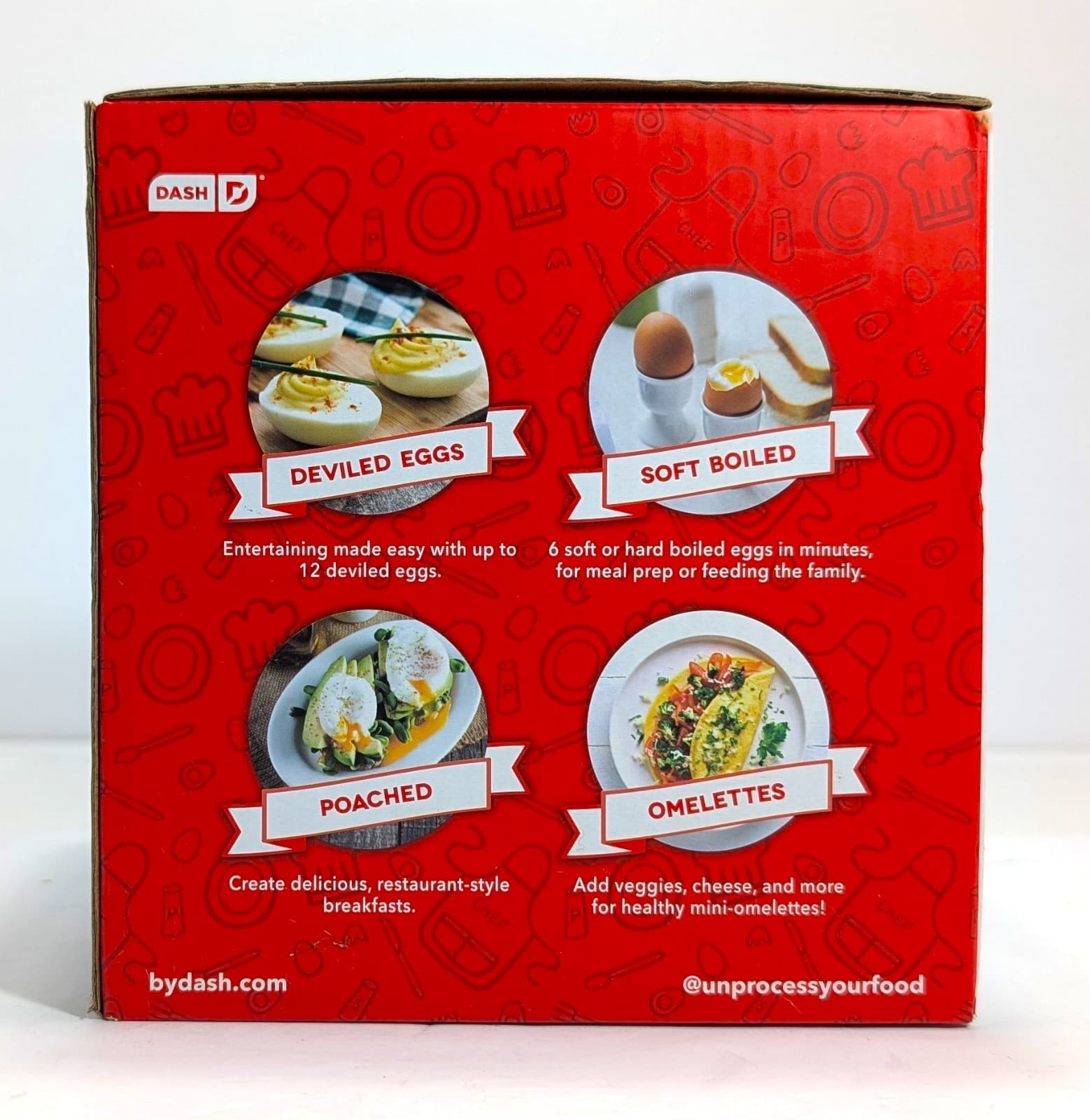 Dash Rapid Egg Cooker Black 6-Egg Capacity Open Box One-Touch Breakfast 3