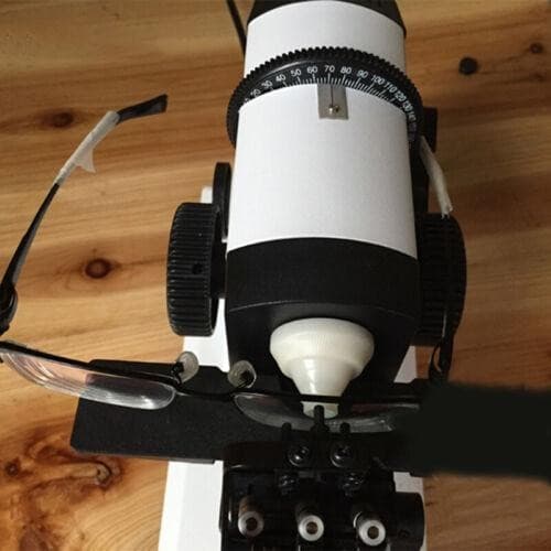 110V Optometrist Manual Optical Lensmeter Optical Equipment Lensometer Focimeter 6