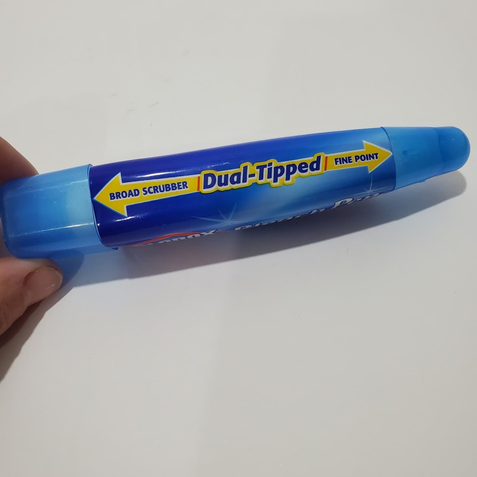 Clorox Bleach Pen Gel Dual-Tipped Scrubber & Fine Point USED 90% FULL 2