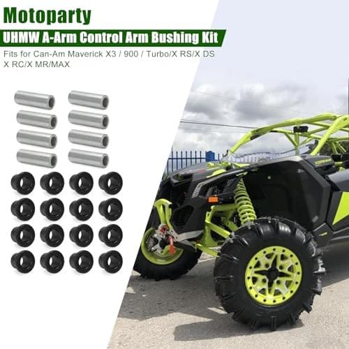  UHMW A-Arm Control Arm Bushing Kit for Can-Am Maverick X3 / 900 / Turbo/X  3