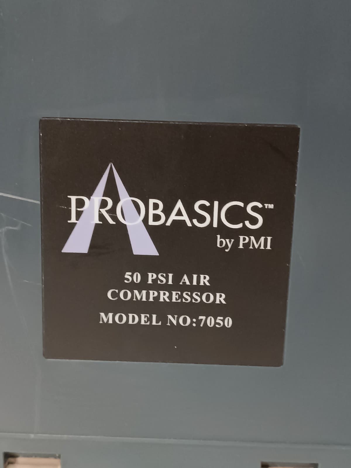 PMI Model 7050 ProBasics 50 PSI Portable Air Compressor as pictured 3