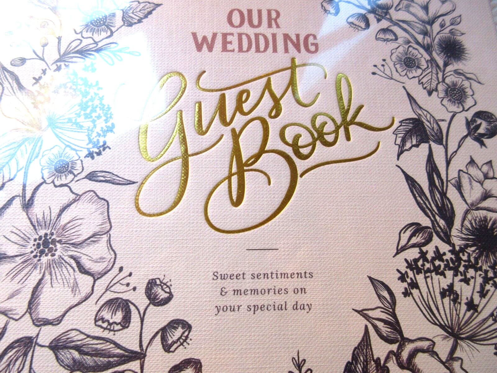 LILY & VAL OUR WEDDING GUEST BOOK CREATIVELY INTERACTIVE QUALITY HARDCOVER 8X10 4
