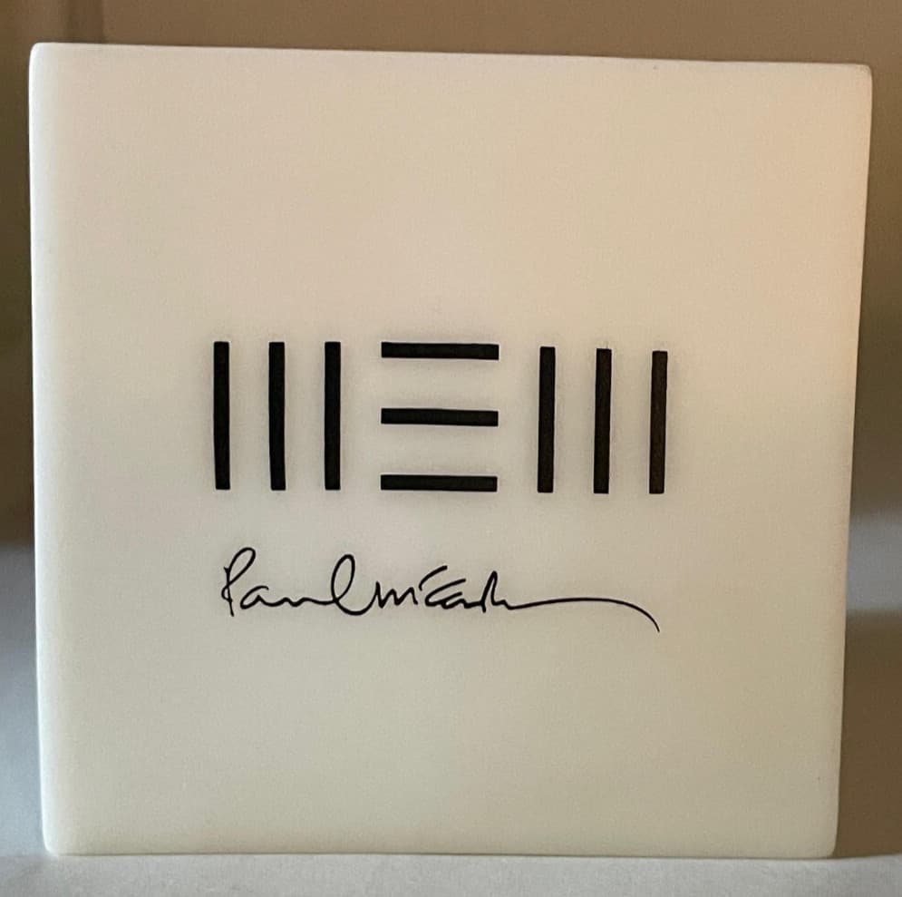 RARE Paul McCartney III Promotional Light Up Dice Cube TESTED WORKING 3