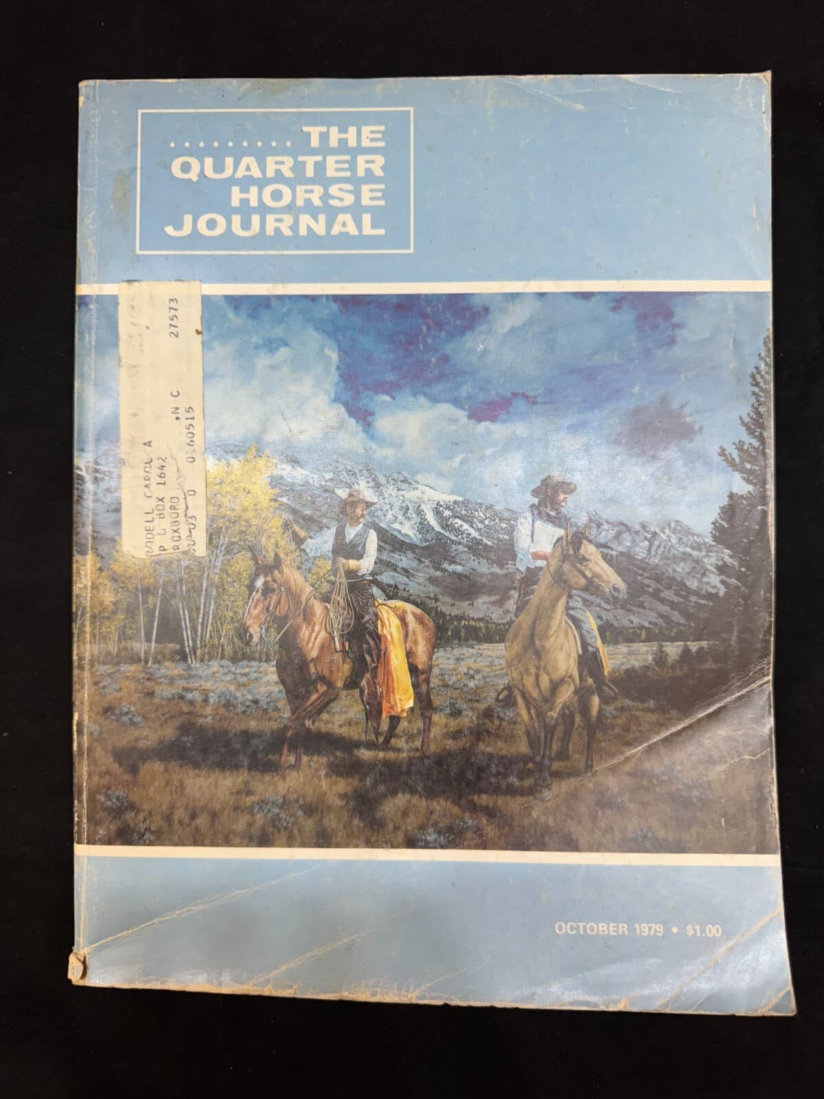 Quarter Horse Journal October 1979