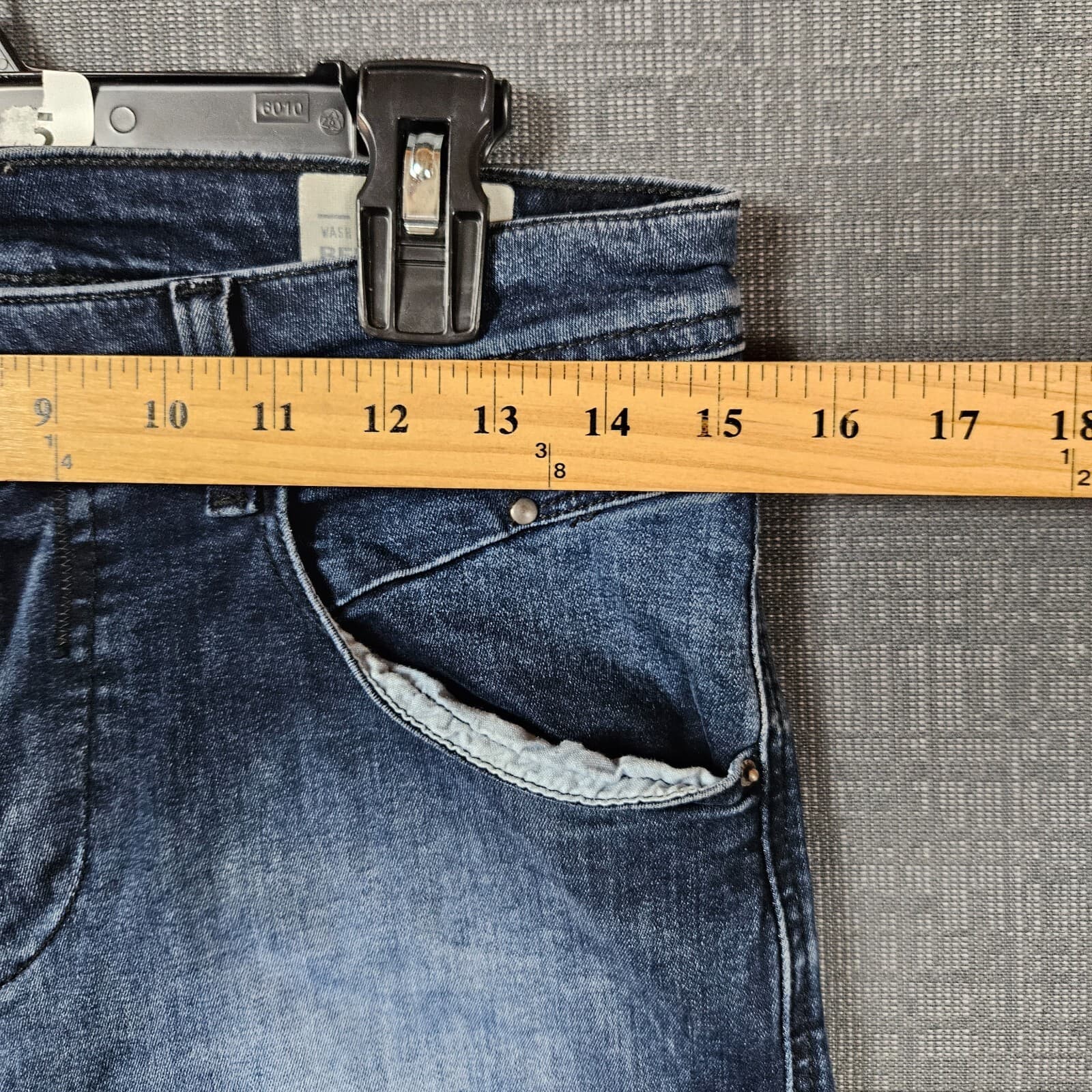 Diesel Jeans Youth Boys Size 14Y Blue Denim Belther-J Regular Slim Tapered 4