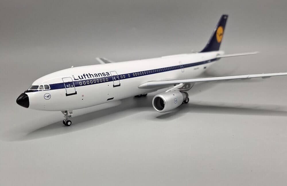 JFox JF-A300-005 Lufthansa Airbus A300B4 D-AIBA Diecast 1/200 Jet Model Airplane 4