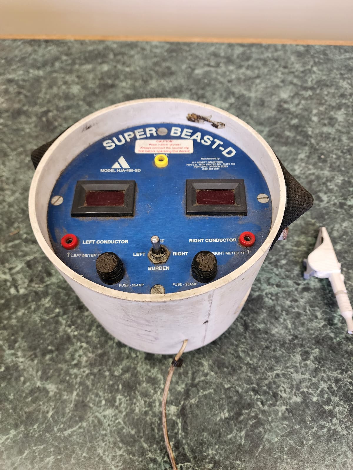 HJ Arnett Super Beast-D Service Conductor Tester HJA-469-SD 6