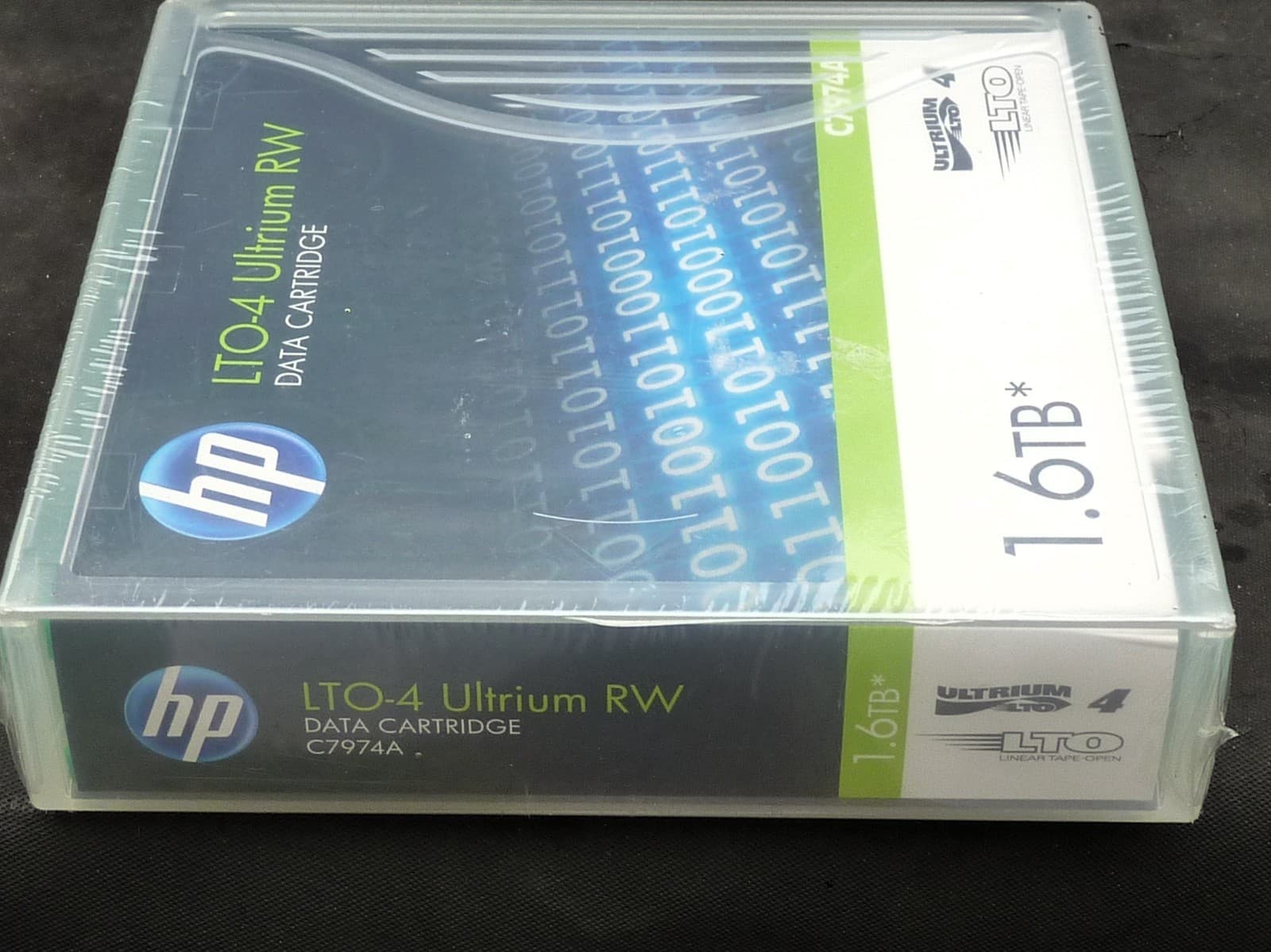 HP LTO-4 Ultrium RW Data Cartridge Tape 1.6TB C7974A New Sealed 3
