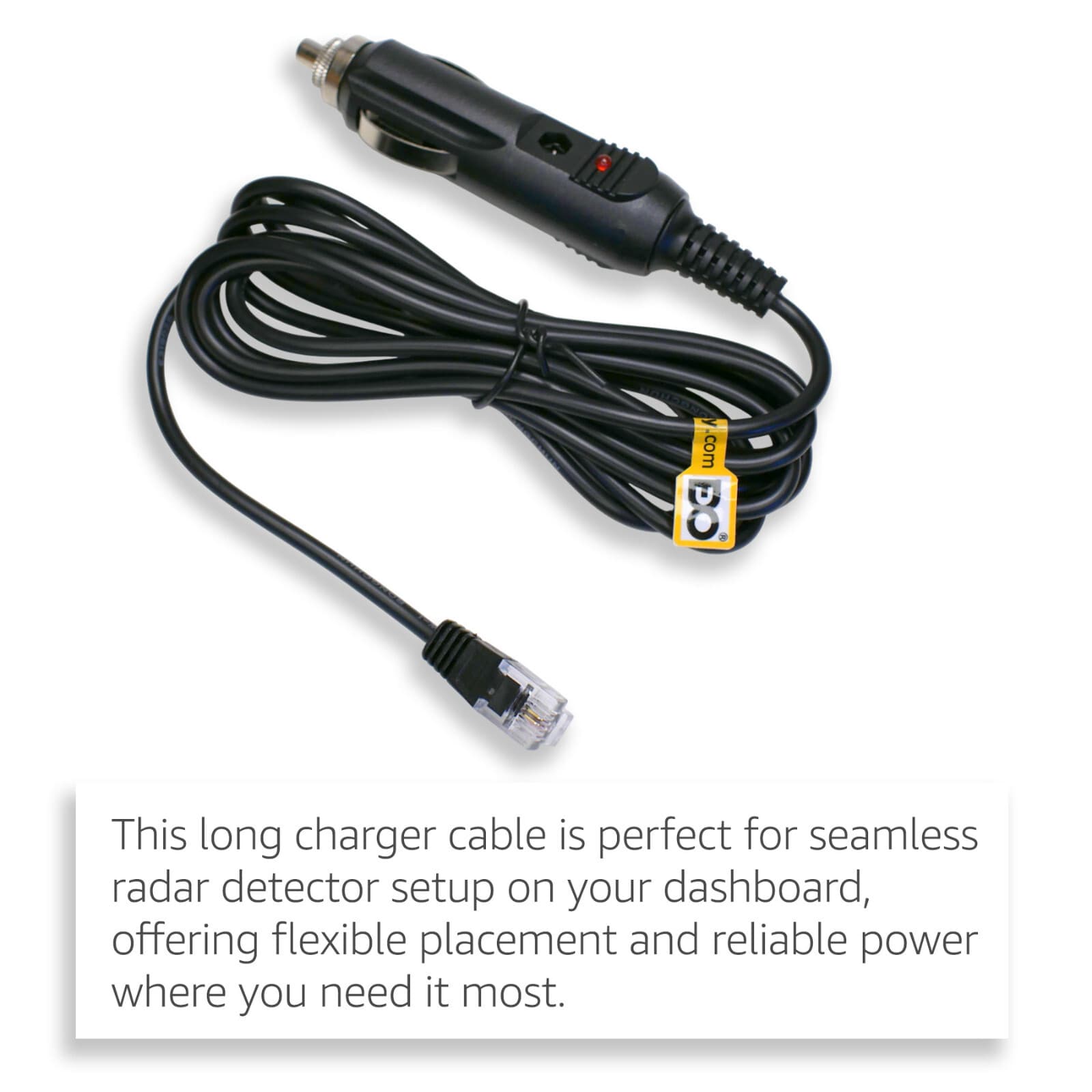 Car Power Cord Cable for Escort Passport 8500 X50 9500IX 7500IS Redline 360c MAX 5