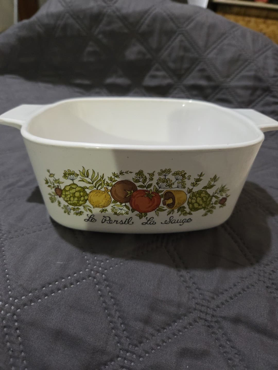 Corning Ware  A-1 1/2-B  1 1/2 Quart Spice Of Life Casserole No Lid 6