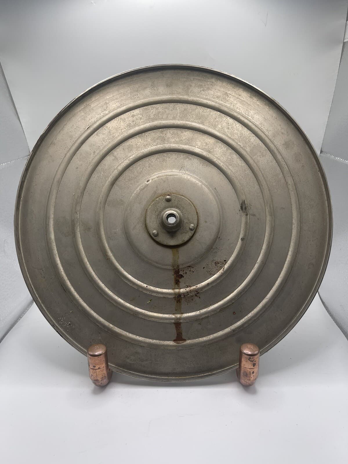 Original phonograph 12” turntable platter 2