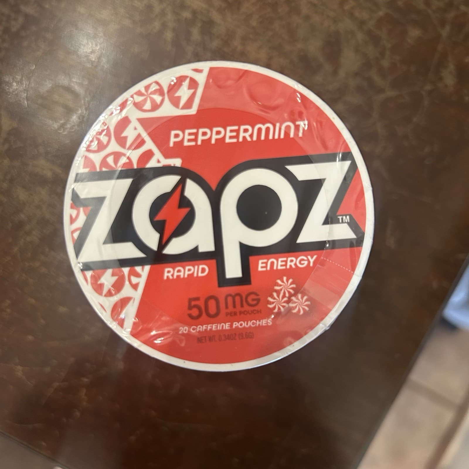 Caffeine Pouches 50MG Zapz Peppermint Energy 100 Count Nootropic Focus Exp 02/27 4