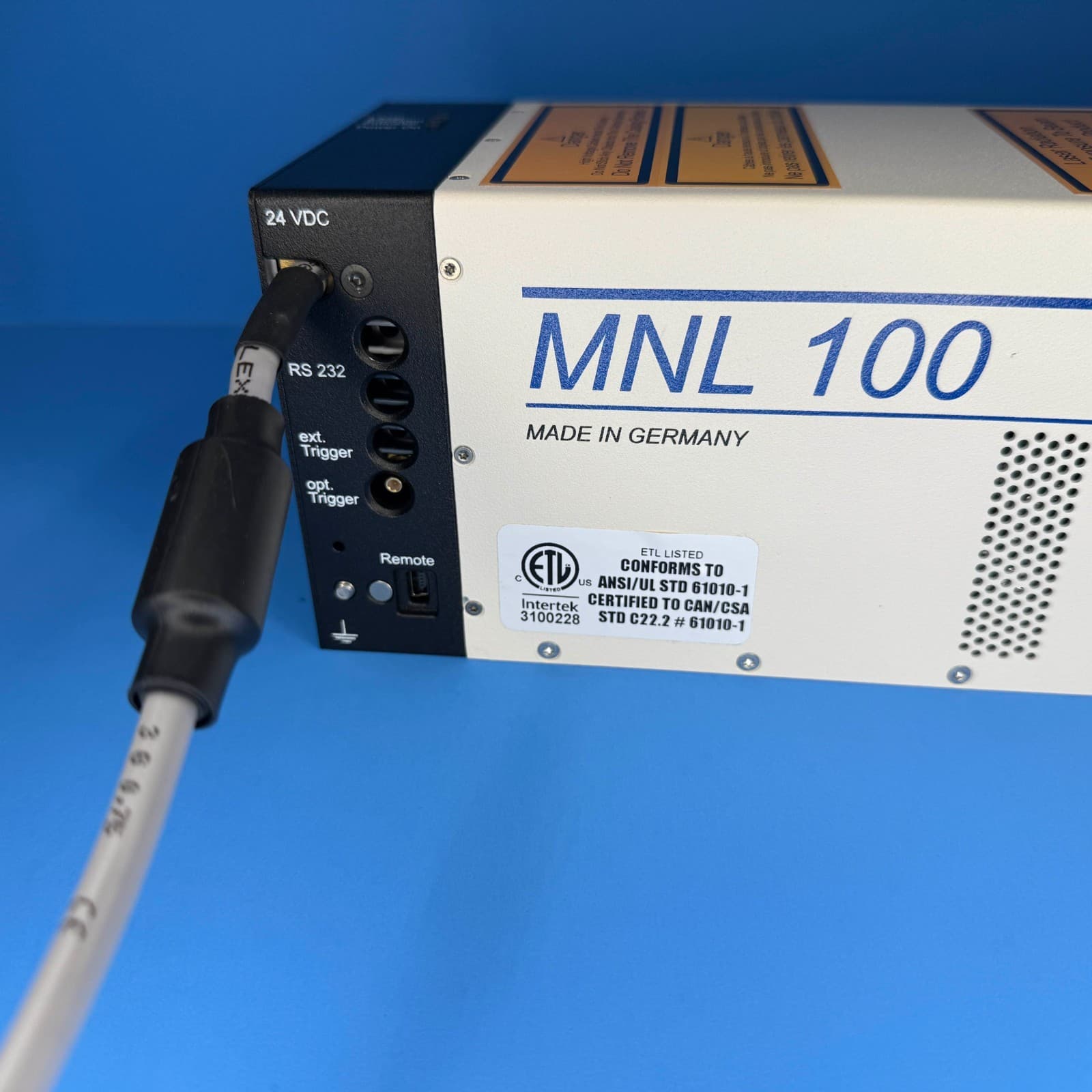 LTB Lasertechnik MNL 100 (103 PD) Mini Nitrogen Laser 100kW, 2.5 ns, 337nm 3