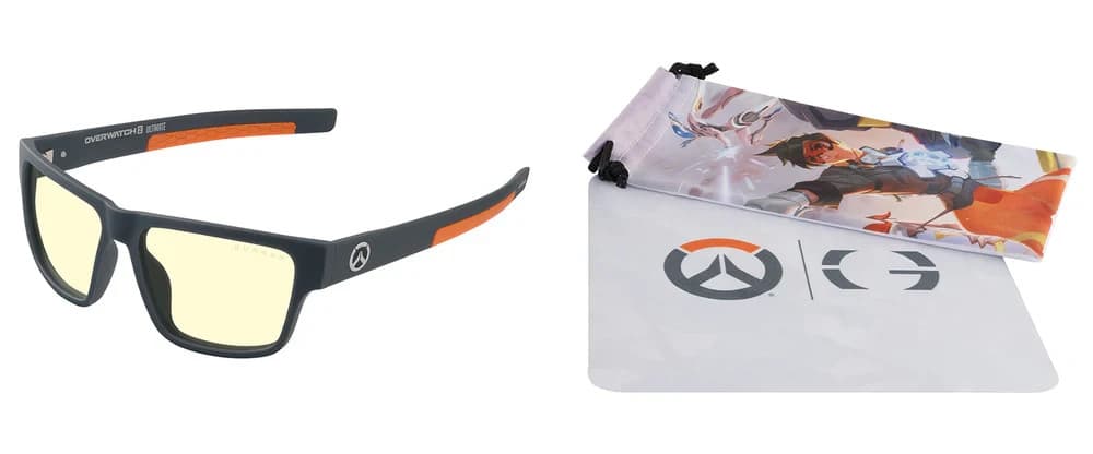 GUNNAR X Overwatch Ultimate Gaming Glasses w/ Blue Light Filter Amber Lens