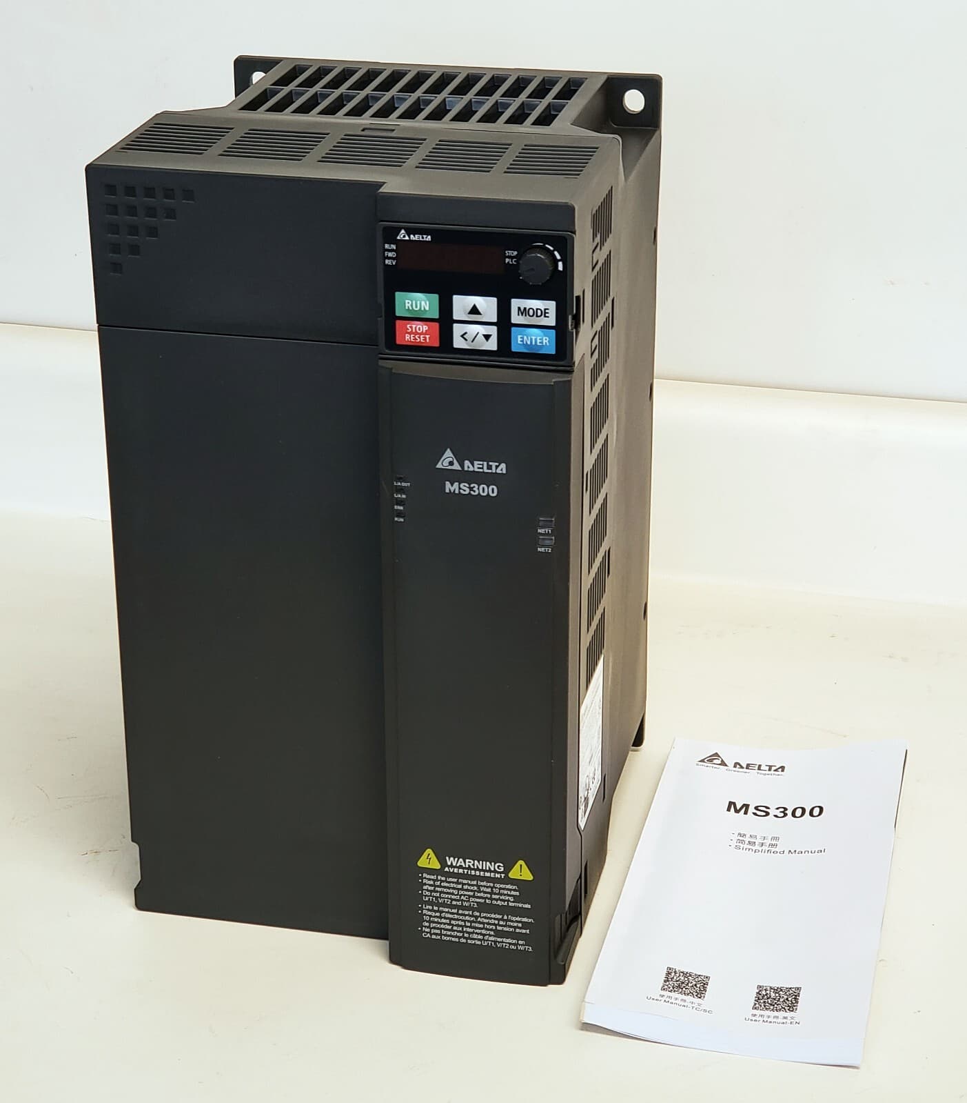 Delta VFD 20HP/15kW Motor VFD65AMS23ANSAA MS300Inverter Variable Frequency Drive 6