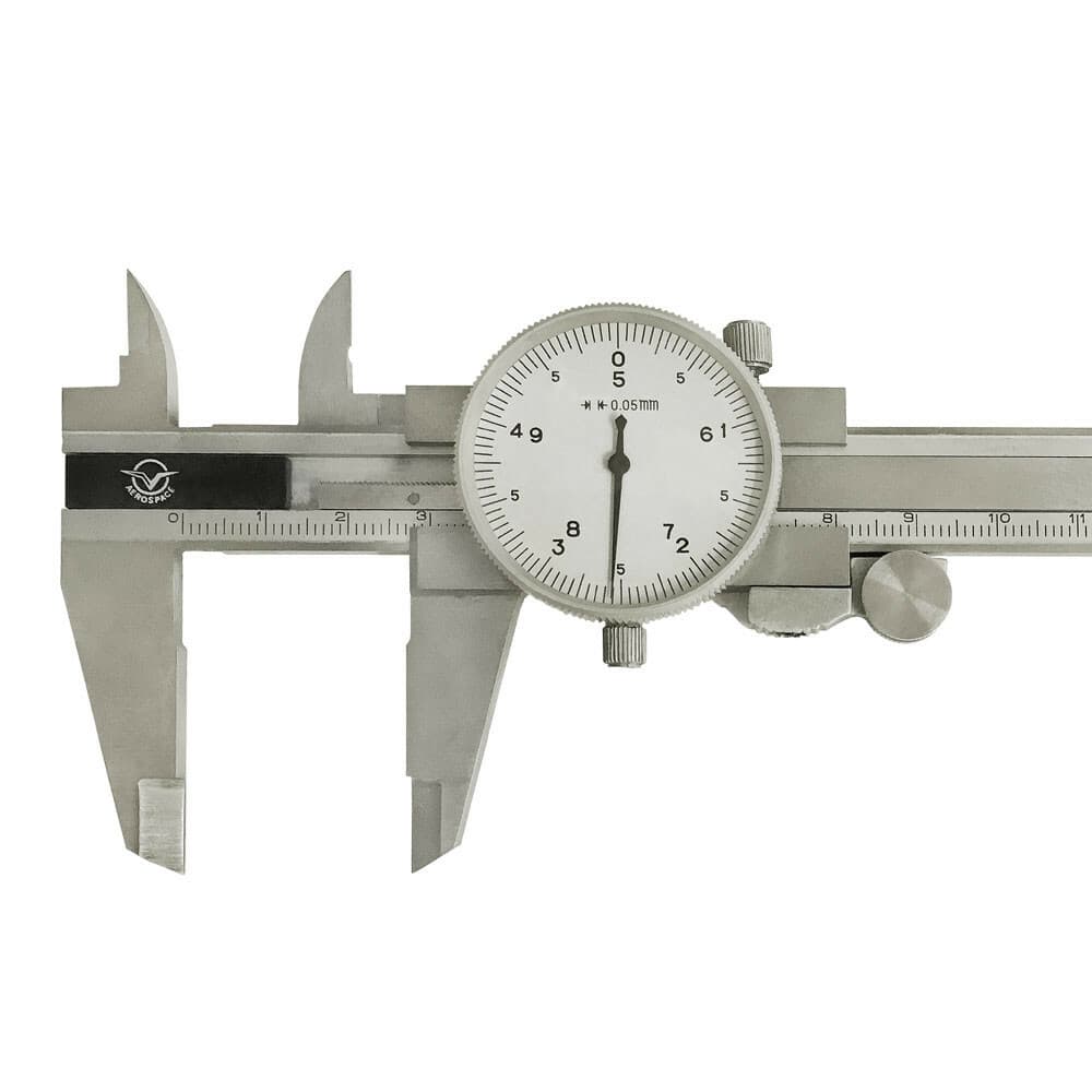 150mm/0.05mm Precision Hardened Stainless Steel Metric Dial Caliper 6