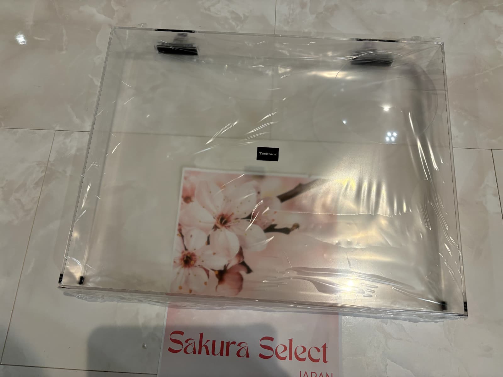 Technics Dust Cover for SL-1200 SL-1210 Series Clear Type TFA0457 New 2