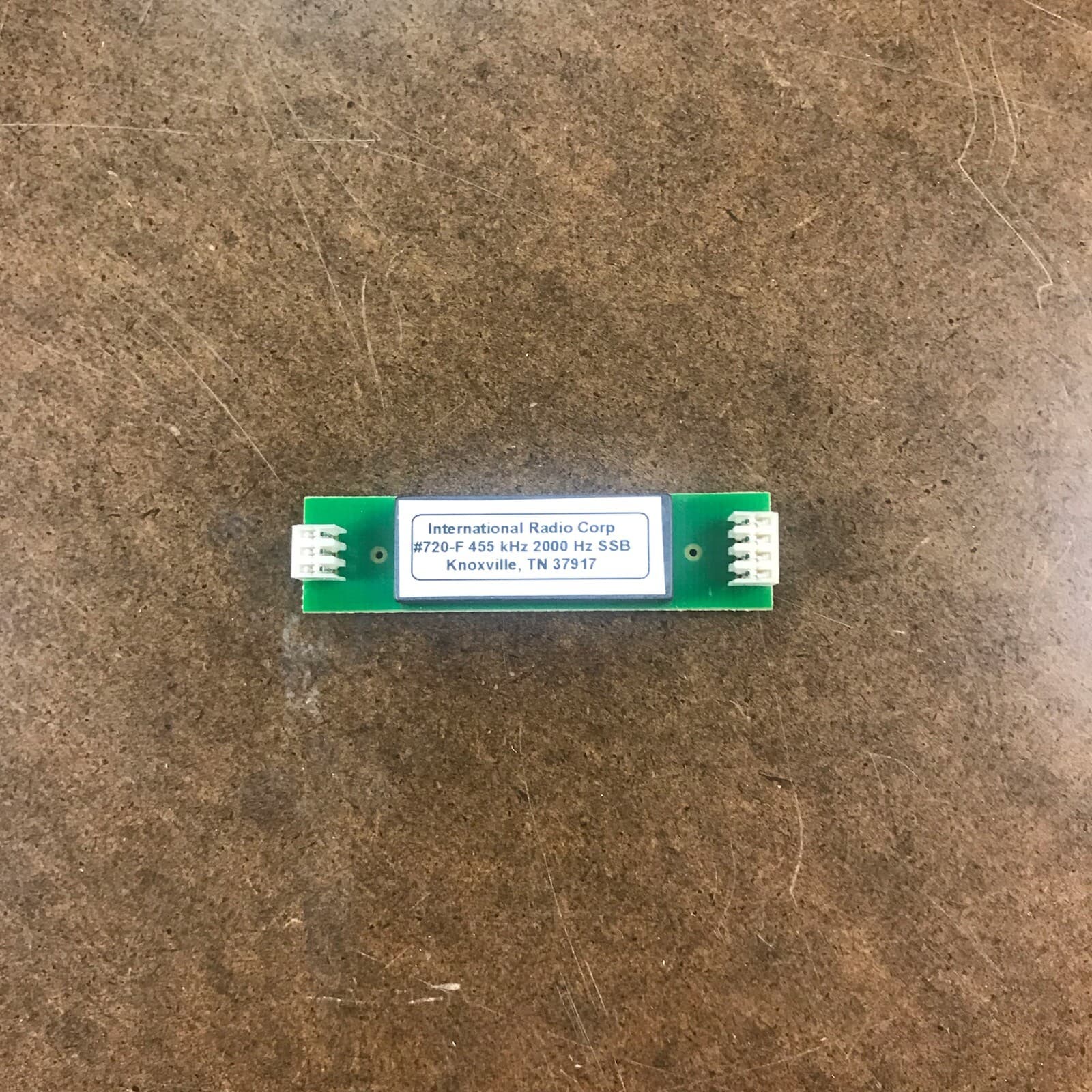 INRAD #720 2 kHz SSB filter Yaesu FT-817, FT-857. FT-897 