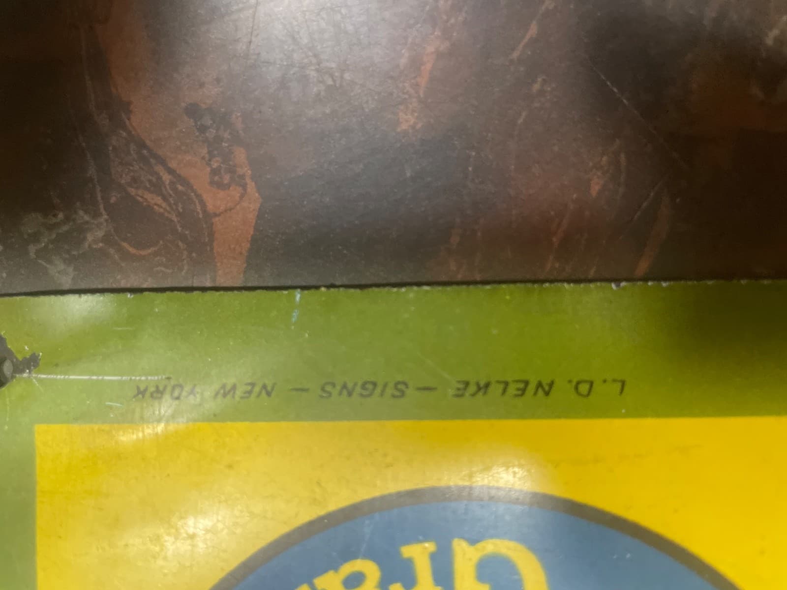 Vintage Columbia Grafonola Sign 2