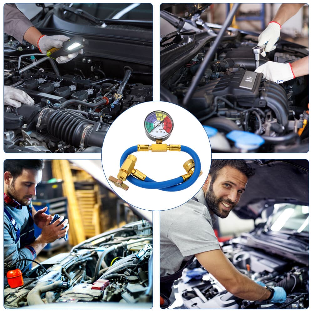 Refrigerant Filling Hose for Ac Recharge Kit Car Air Conditioner 4