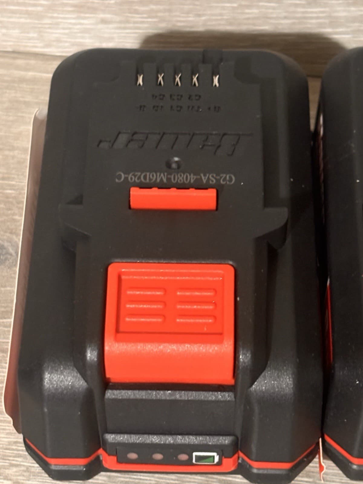 2-Pack BAUER 2108C-B 20V 8AH High-Capacity Lithium-Ion Battery - NEW OPEN BOX 5