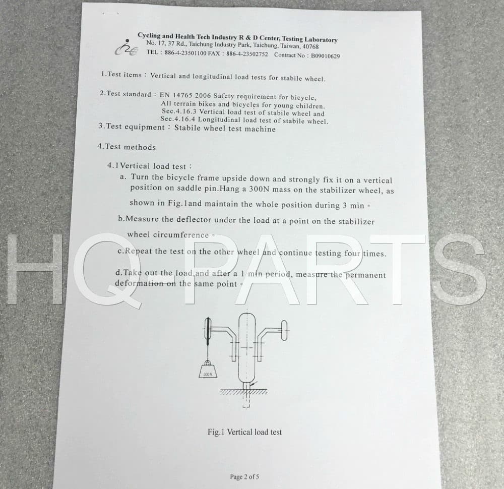 Heavy Duty Kids Bike Bicycle Training Wheel 12" - 20" EN Certified Safety  4