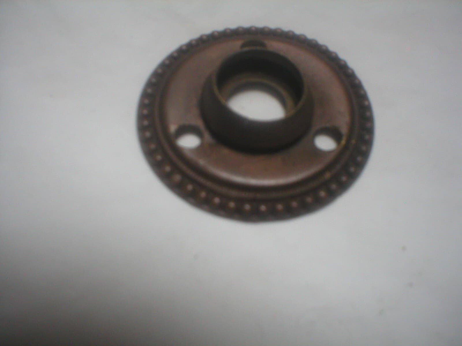 Antique Beaded Doorknob Plate 4