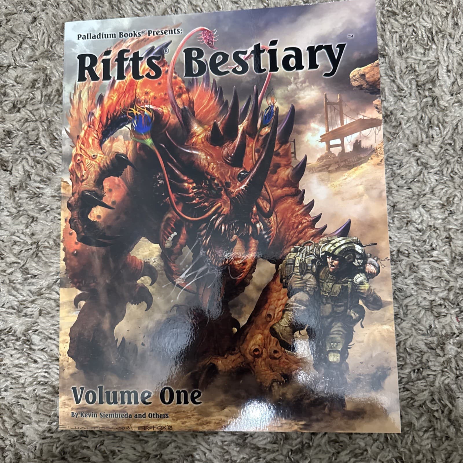 Rifts RPG: Bestiary Volume One 2019