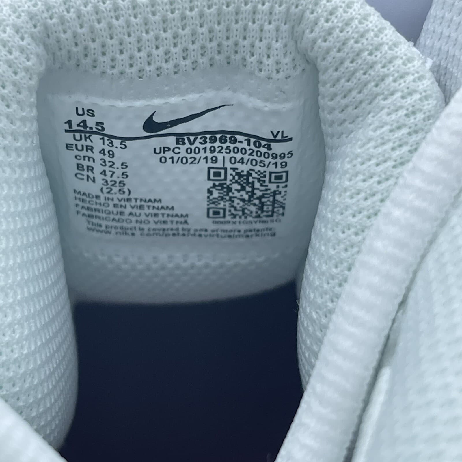 Nike Force Savage Pro 2 Football Cleats White Red BV3969-104 Men’s Size 14.5 5